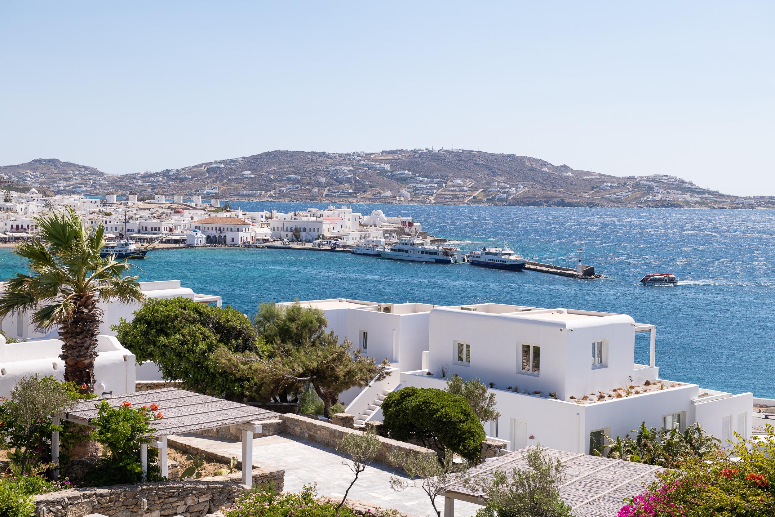 Отель Porto Mykonos Mykonos Town Экстерьер фото