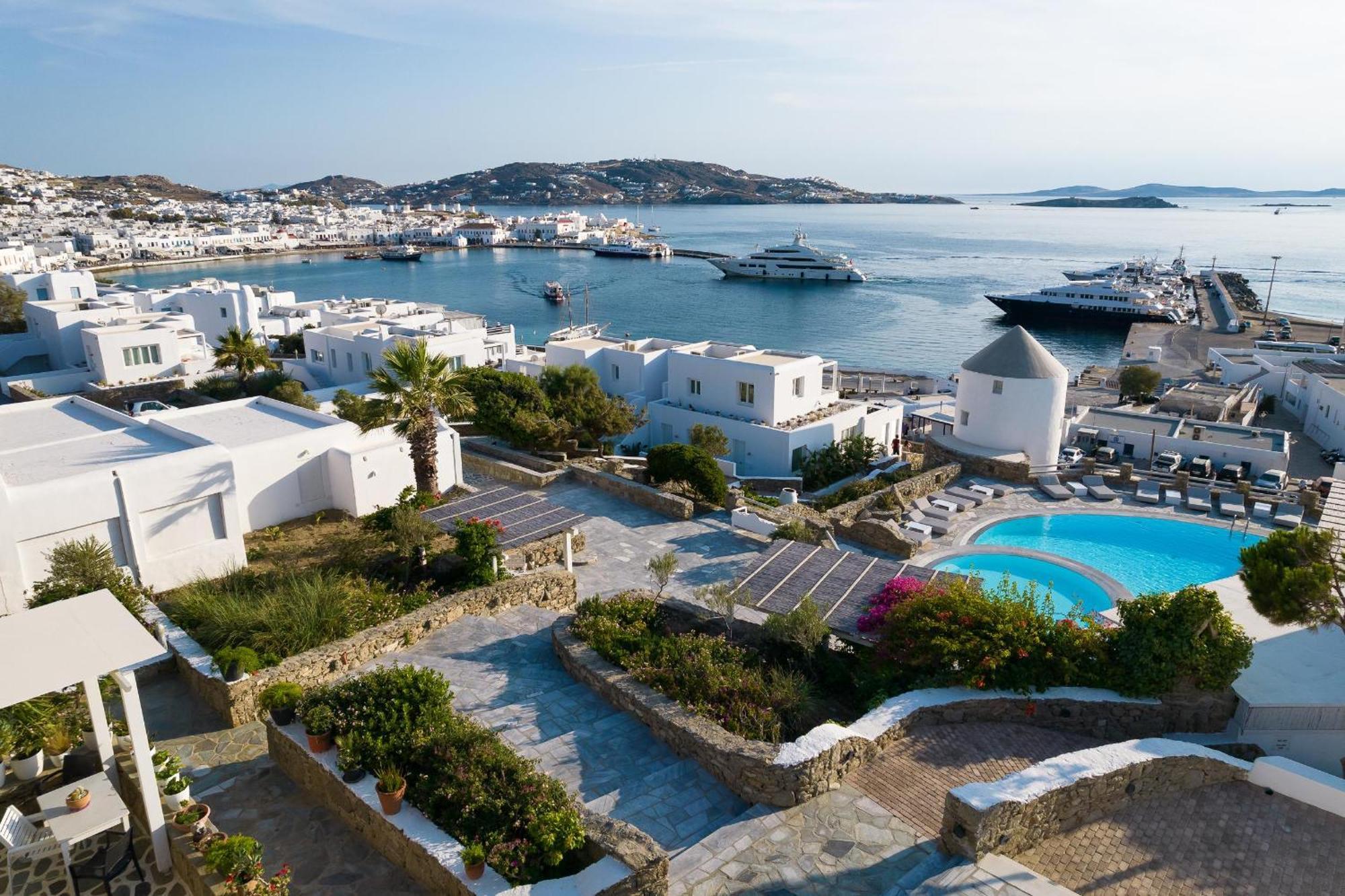 Отель Porto Mykonos Mykonos Town Экстерьер фото