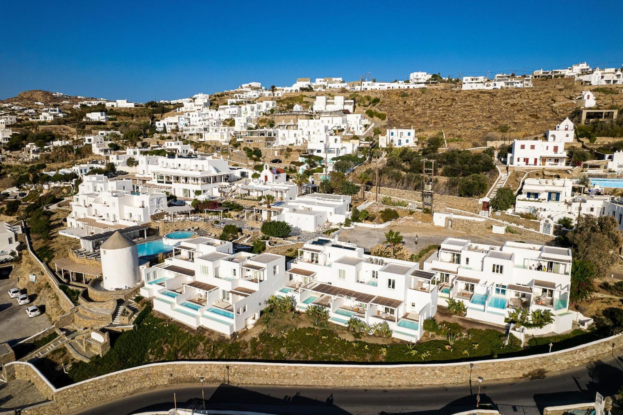 Отель Porto Mykonos Mykonos Town Экстерьер фото